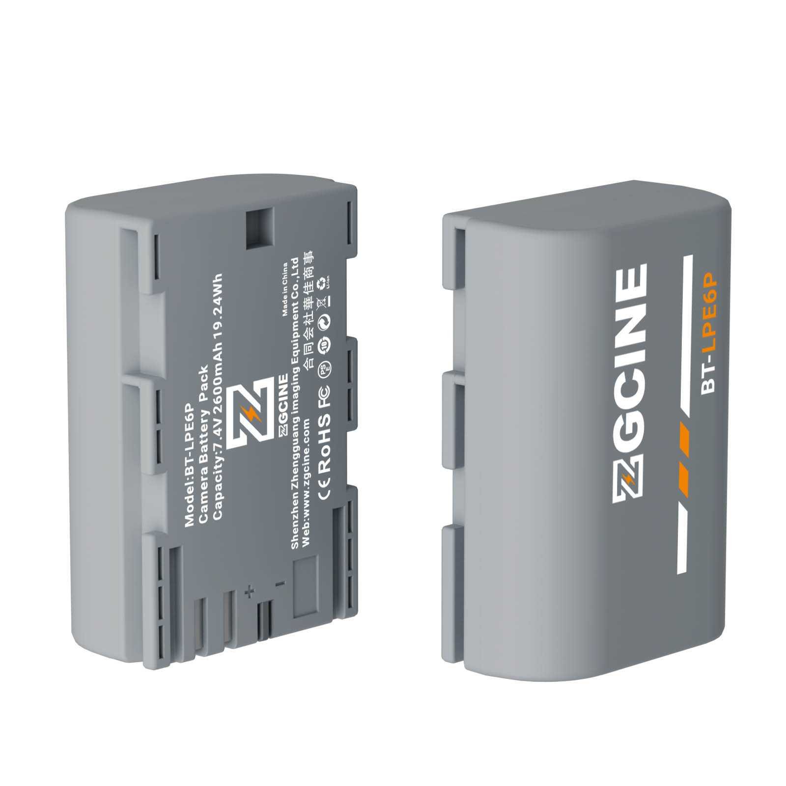 Accu Canon LP-E6P - Afbeelding 2