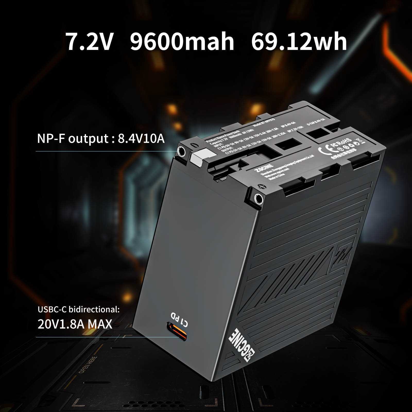 Accu Sony NPF970 L-serie - Afbeelding 4