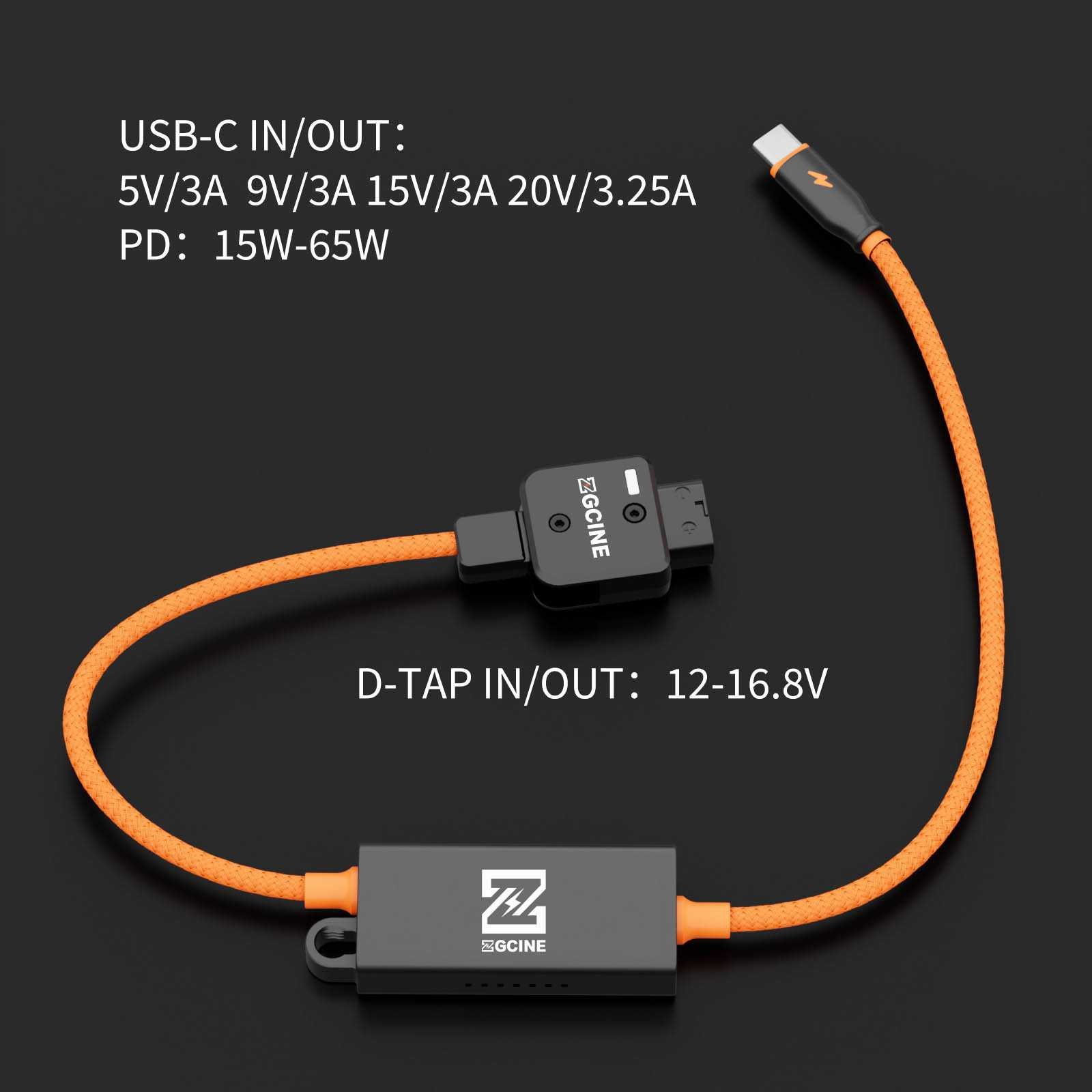 D-Tap to USB-C PD two way Power Cable - Afbeelding 5