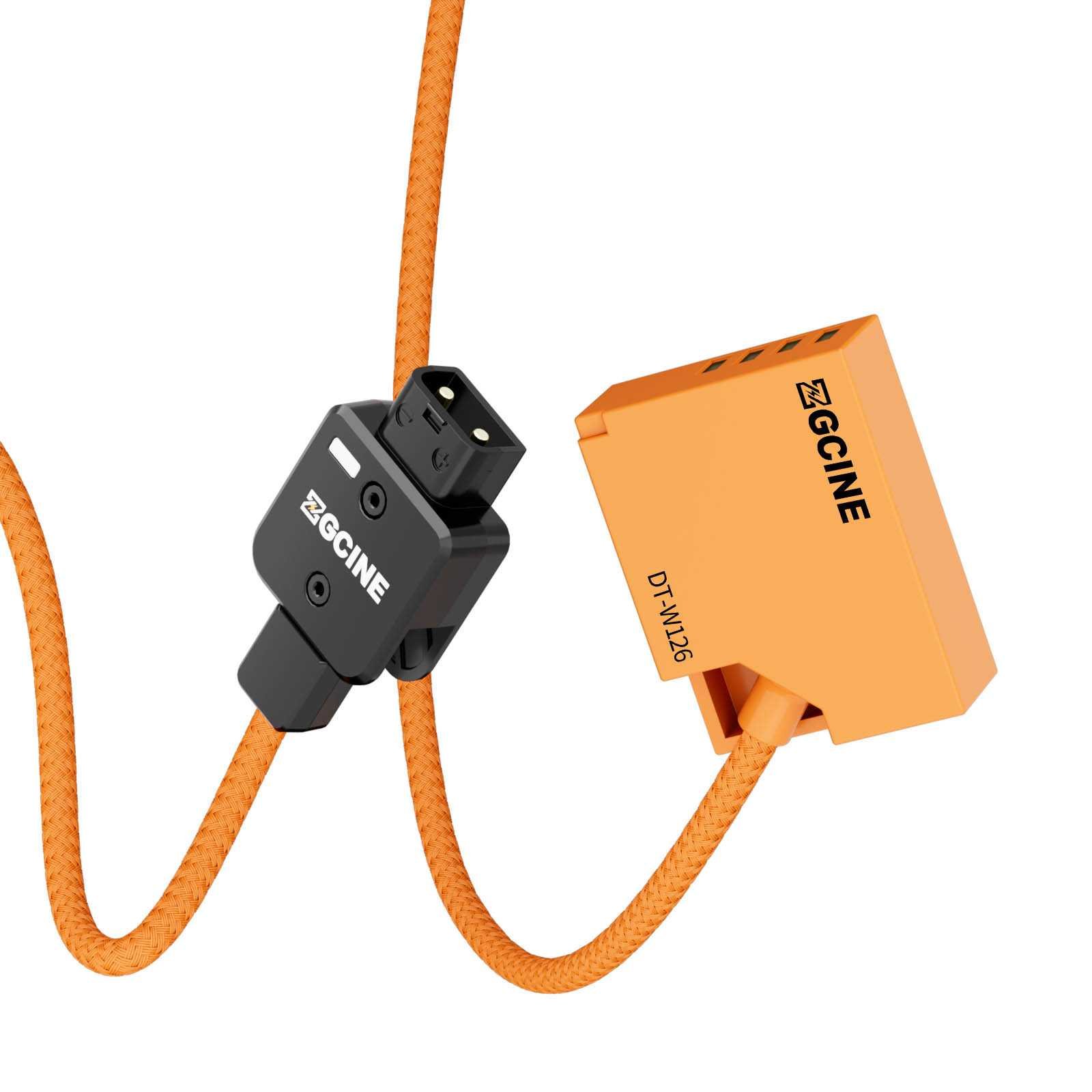Dummy accu-kabel D-Tap naar Fujifilm NP-W126 - Afbeelding 3