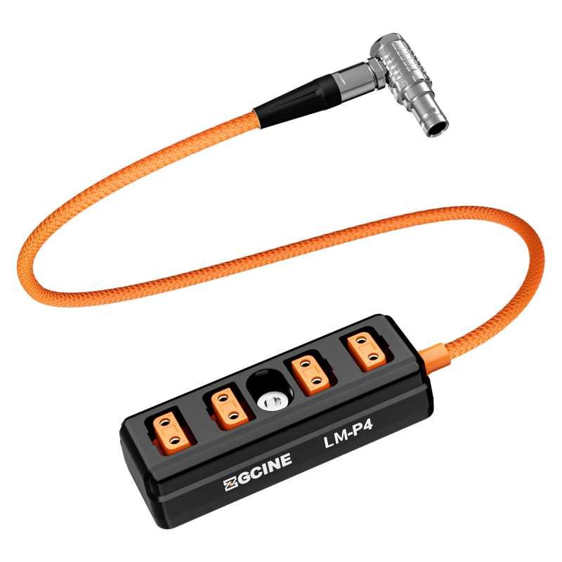 Lemo 2 Pin Male to 4 D-tap Port Splitter Adapter - Afbeelding 5