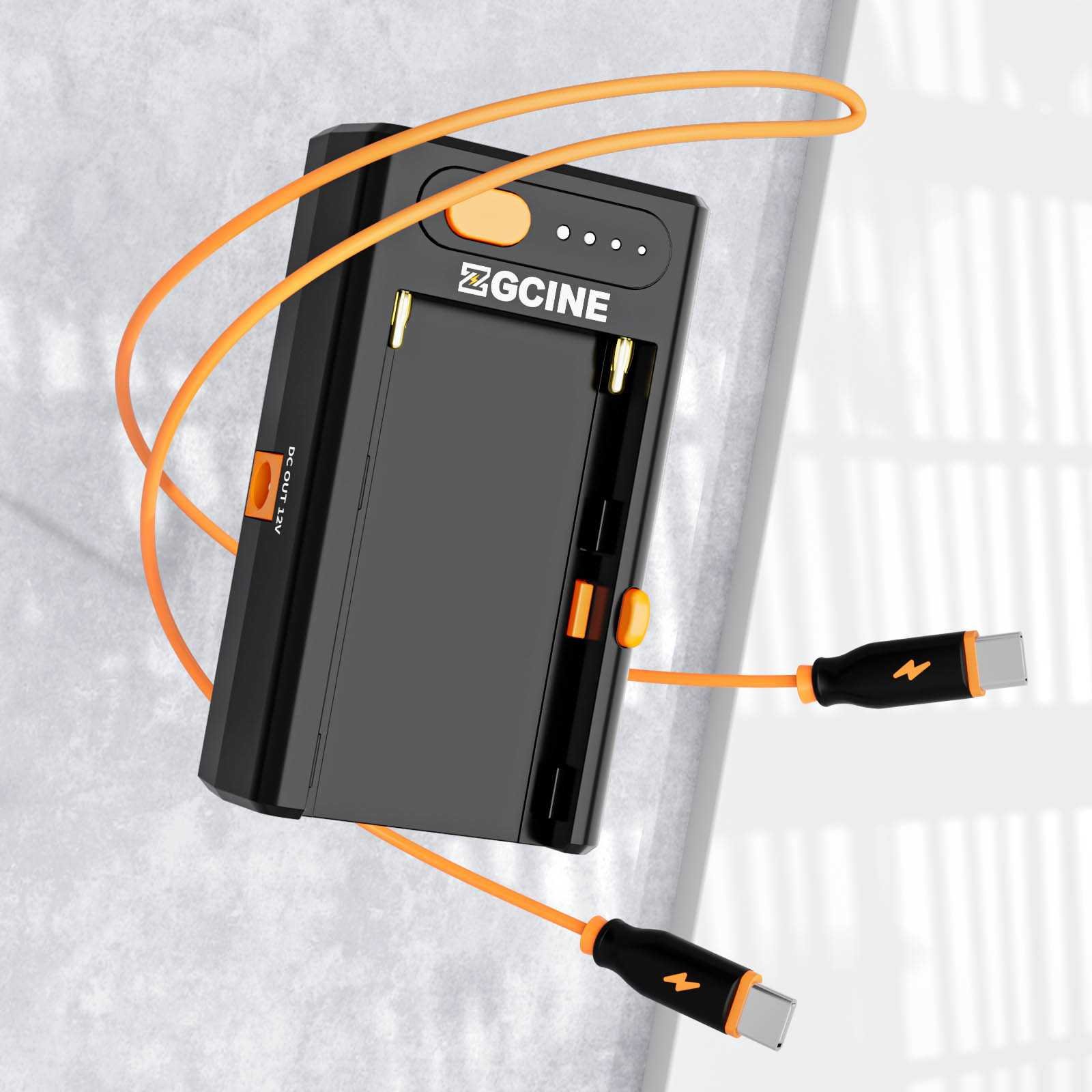 Oplader / poweradapter voor Sony NPF accu - USB-C PD en DC out - Afbeelding 6
