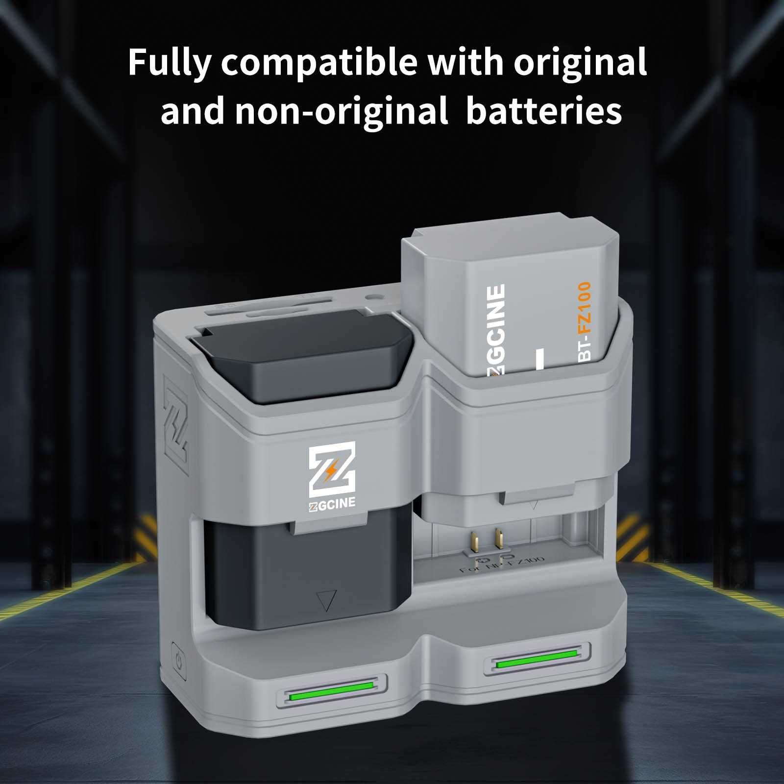 Charging case voor 2 accu's Sony NP-FZ100 - Afbeelding 14
