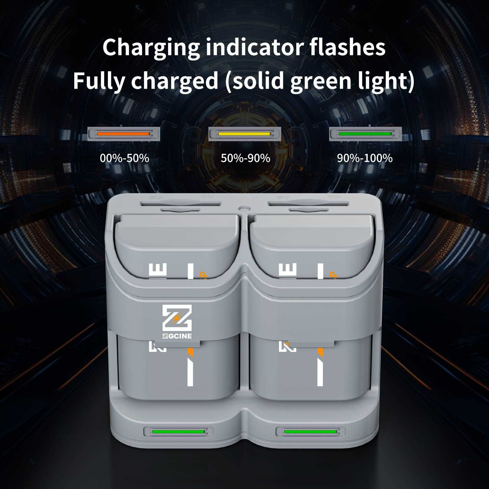 Charging case 2X inclusief 2 accu's Canon LP-E6P - Afbeelding 11