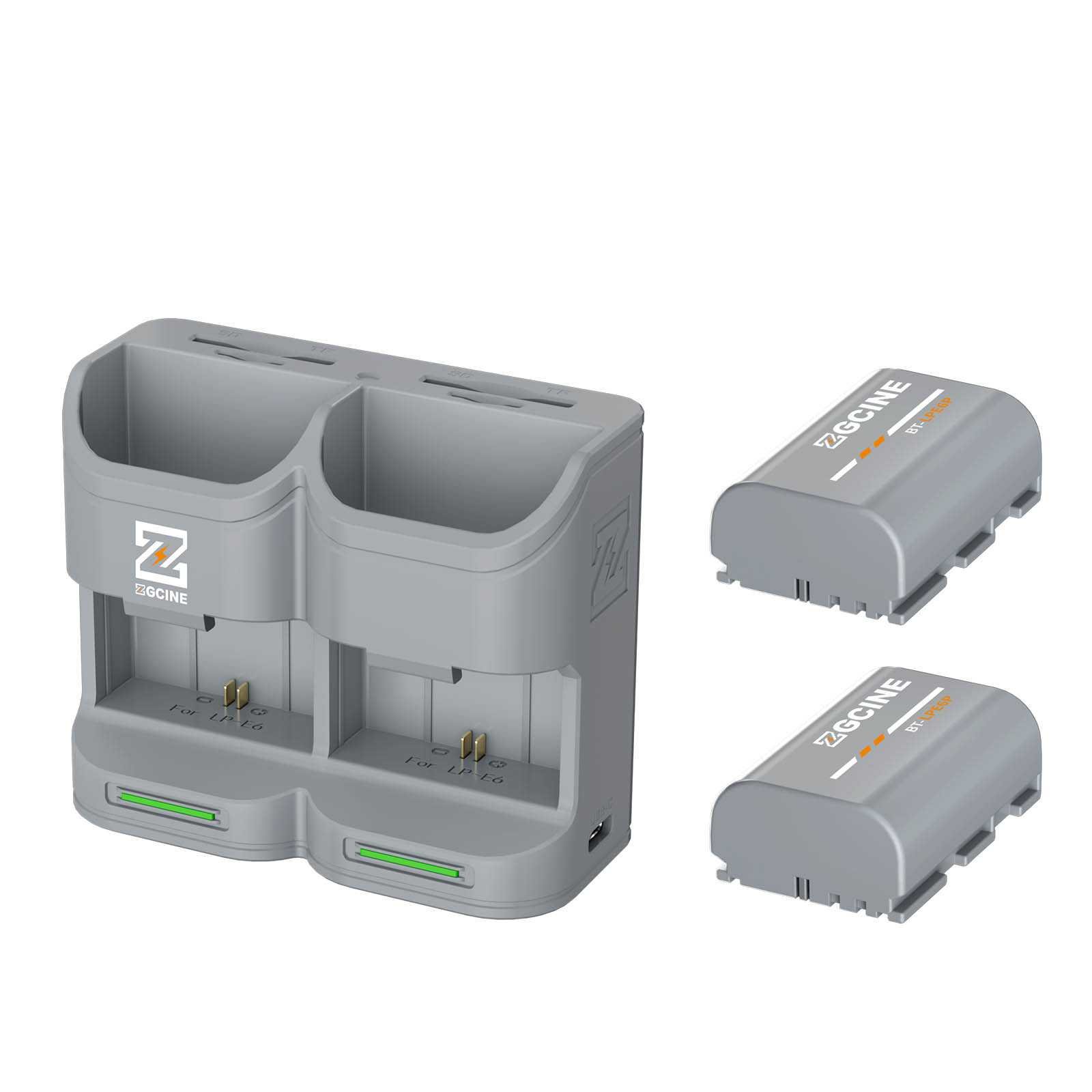 Charging case 2X inclusief 2 accu's Canon LP-E6P - Afbeelding 2
