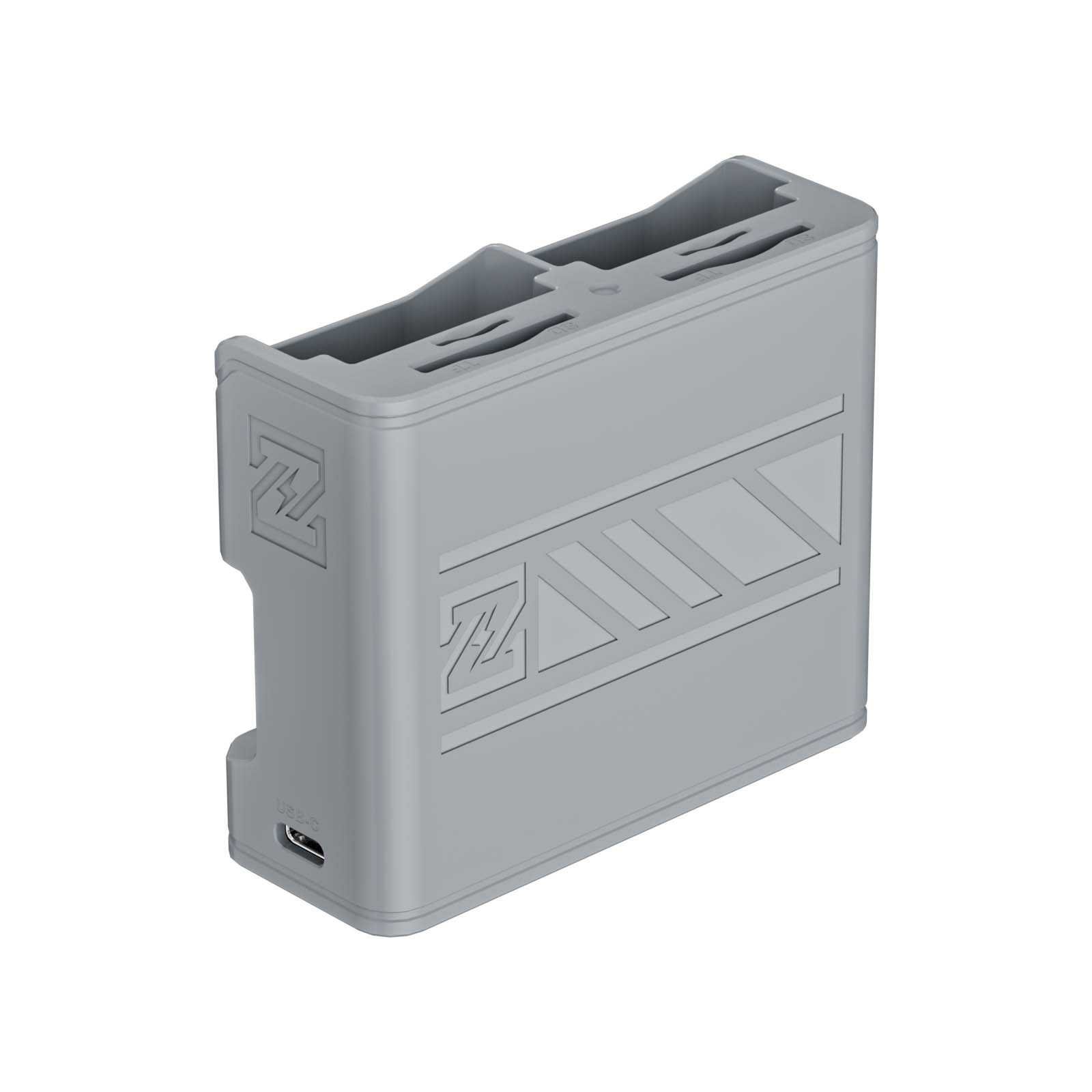 Charging case voor 2 accu's Canon LP-E6 - Afbeelding 4