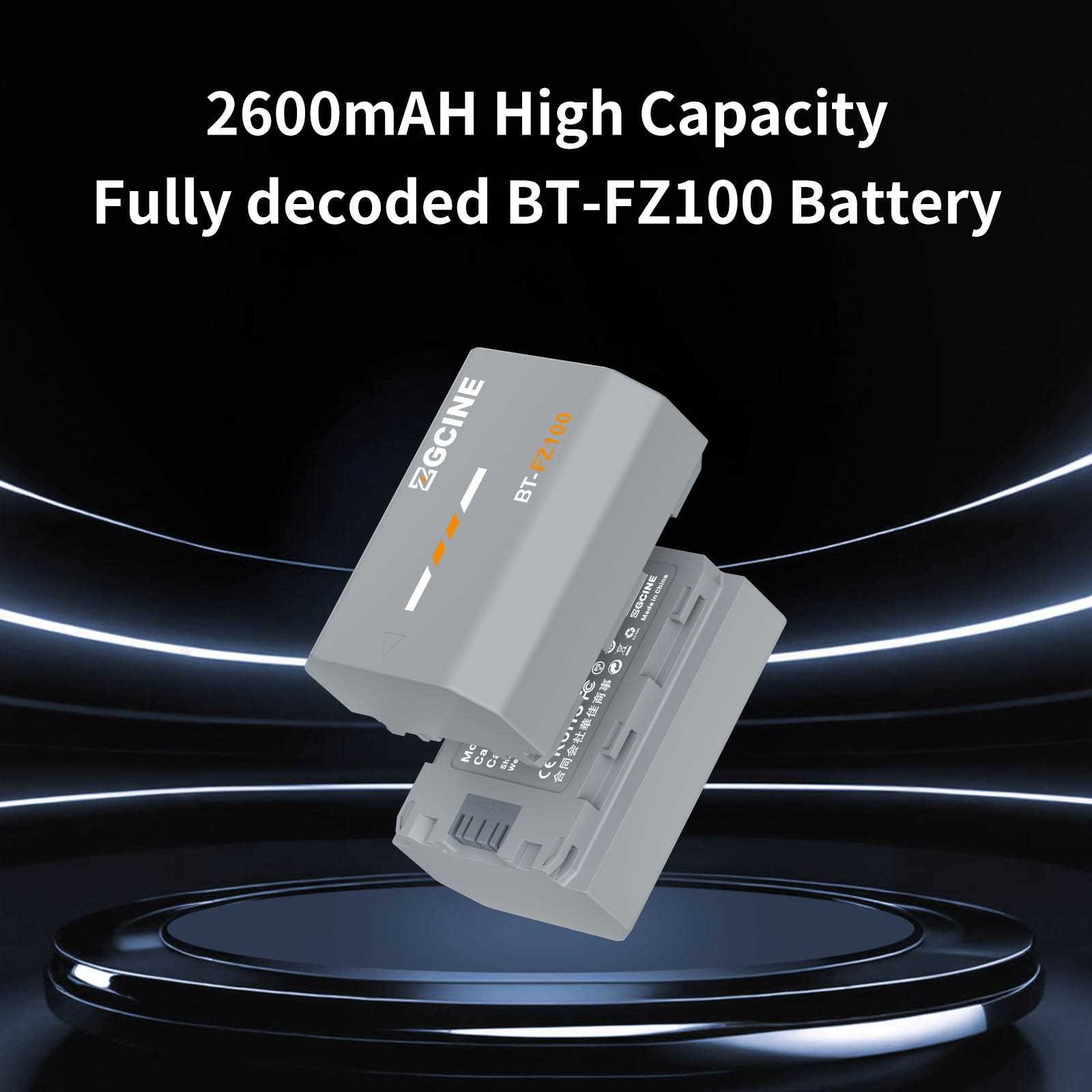 Charging case 3X inclusief 3 accu's Sony NP-FZ100 - Afbeelding 22