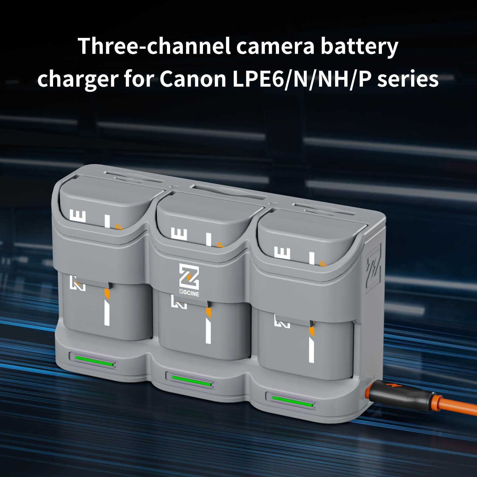 Charging case 3X inclusief 3 accu's Canon LP-E6P - Afbeelding 10