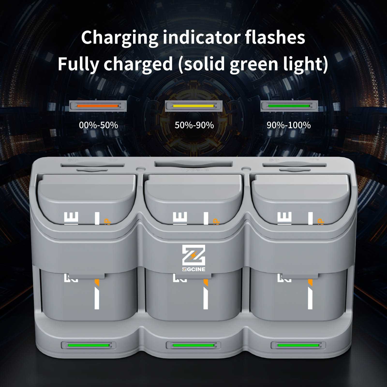 Charging case 3X inclusief 3 accu's Canon LP-E6P - Afbeelding 11