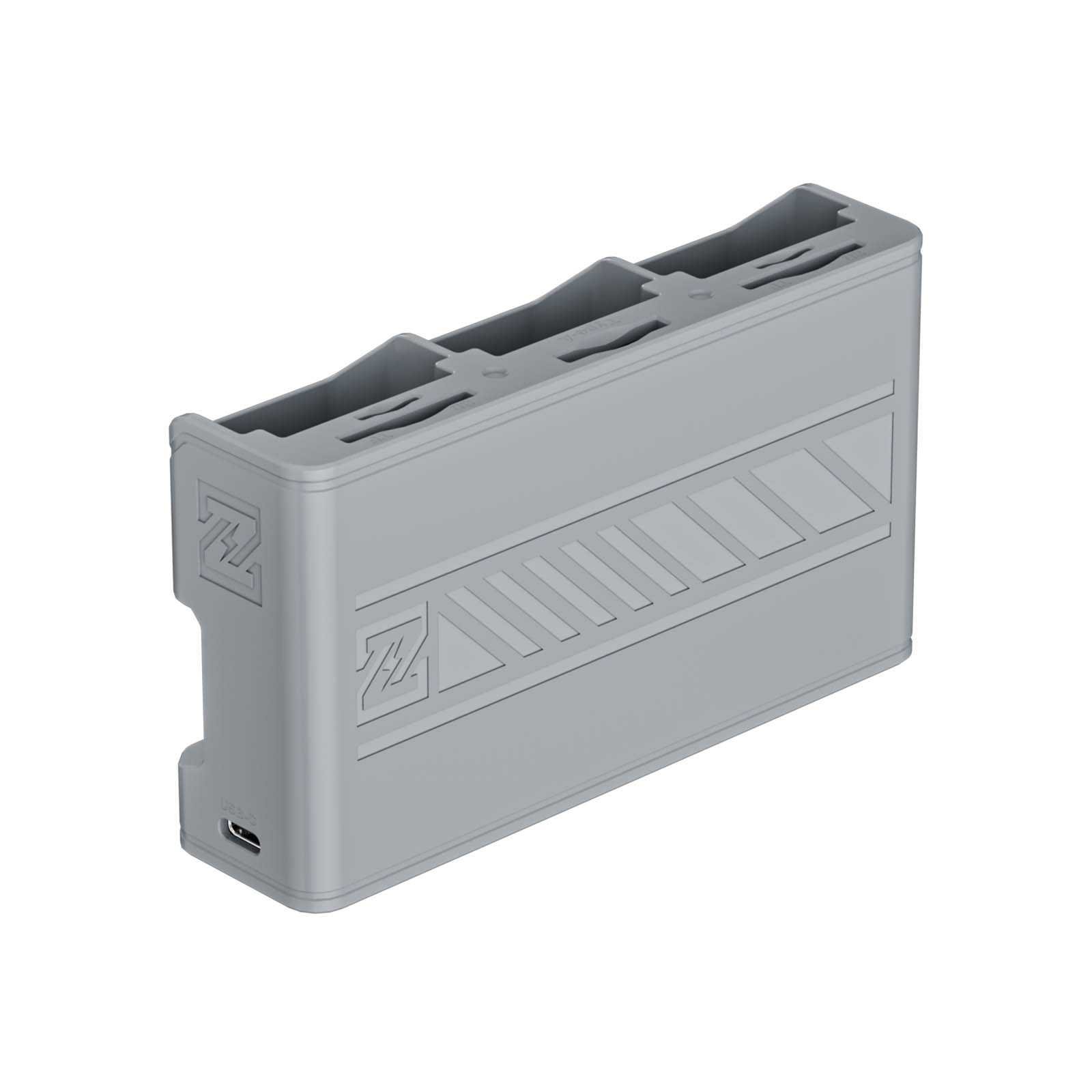 Charging case voor 3 accu's Canon LP-E6 - Afbeelding 4