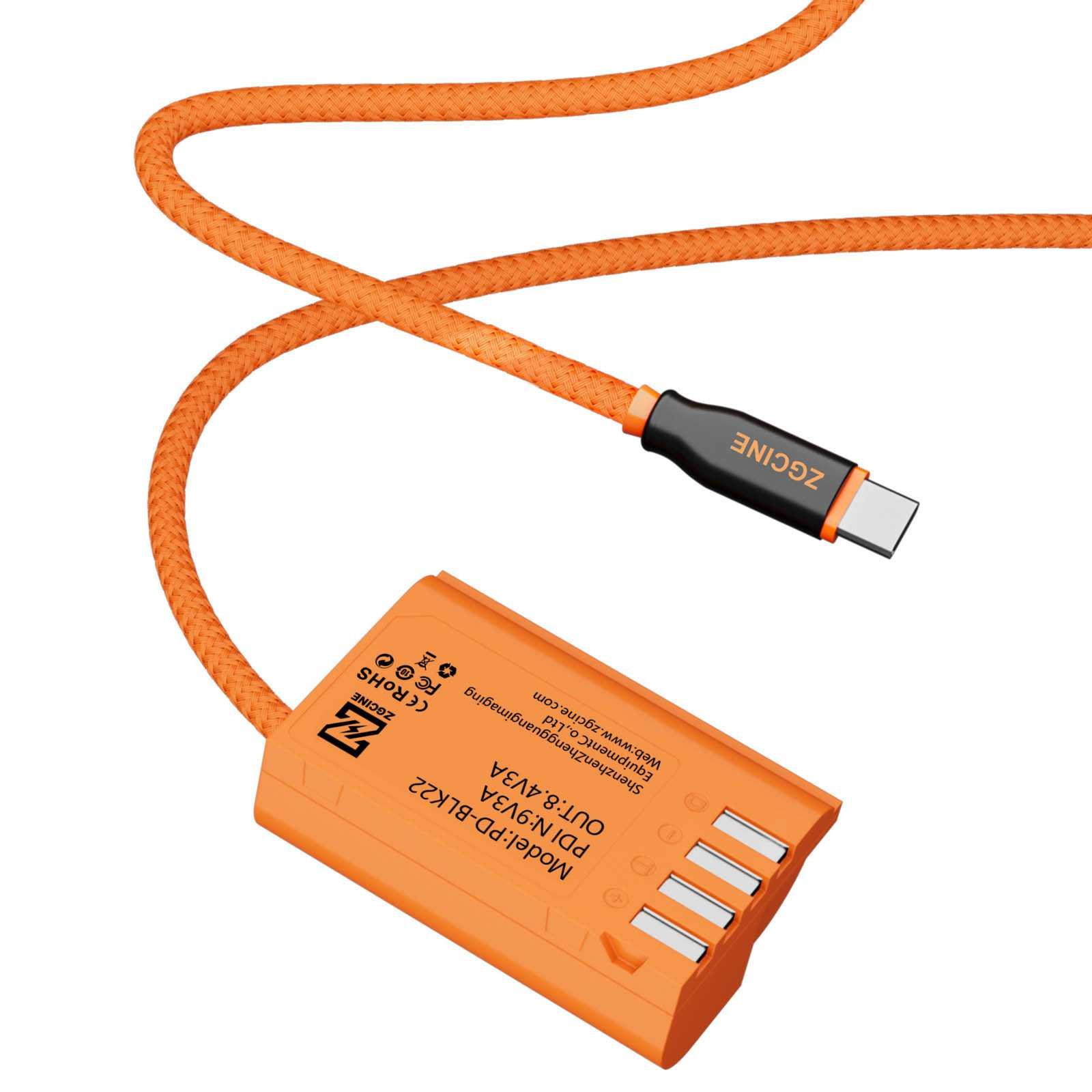 Dummy accu-kabel Panasonic BLK22 (USB-C) - Afbeelding 4