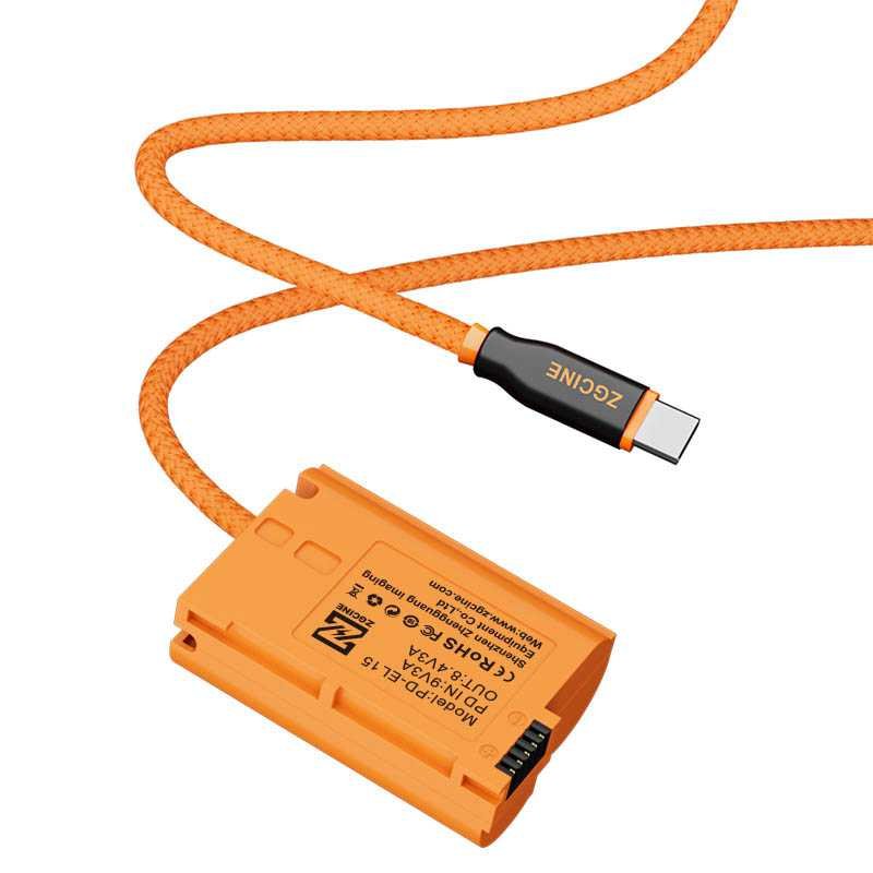 Dummy accu-kabel Nikon EL15 (USB-C) - Afbeelding 4