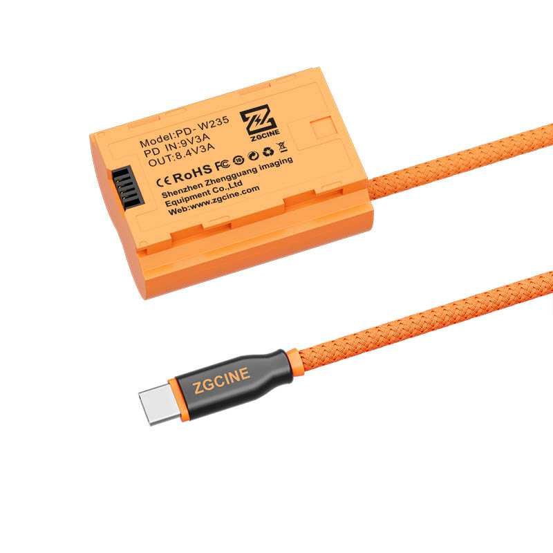 Dummy accu-kabel Fujifilm W235 (USB-C) - Afbeelding 3