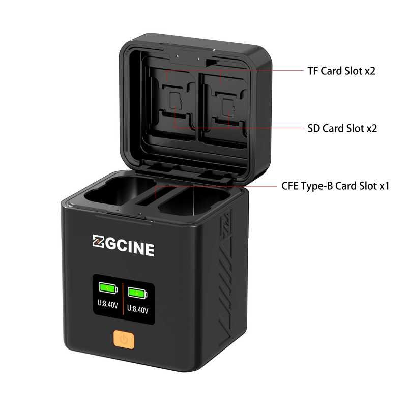 Oplaadcase voor Nikon EN-EL15c accu - Afbeelding 5