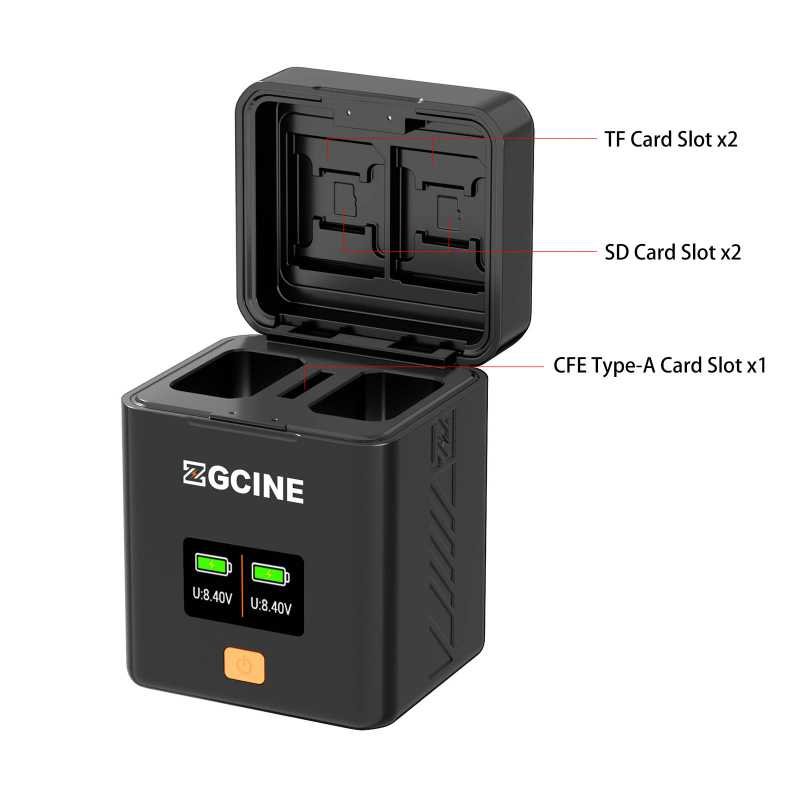 Oplaadcase voor Sony NP-FW50 accu - Afbeelding 5