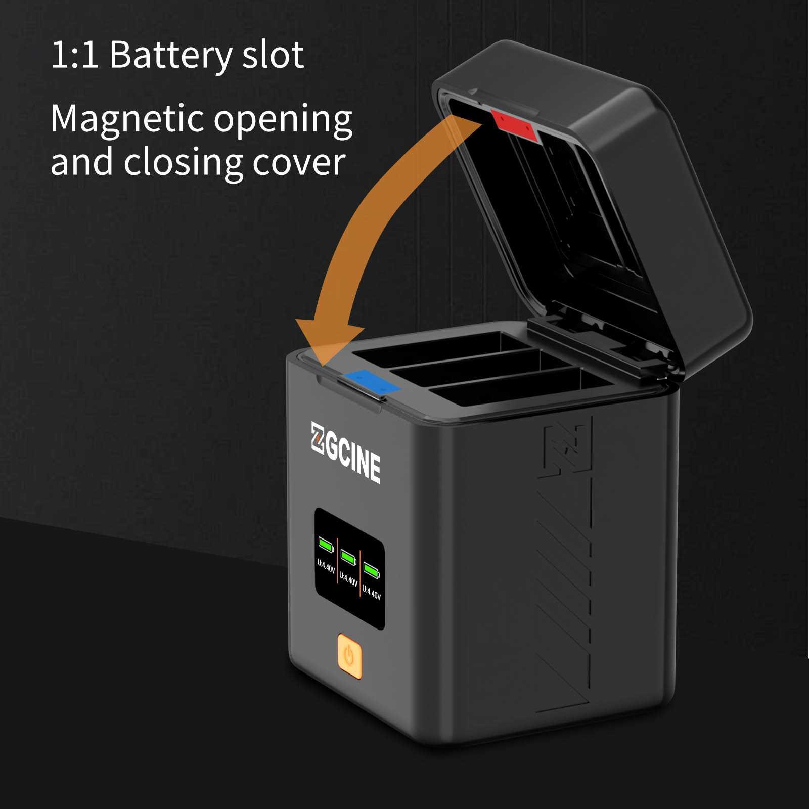 Charging Case for GoPro 13 Battery - Afbeelding 9
