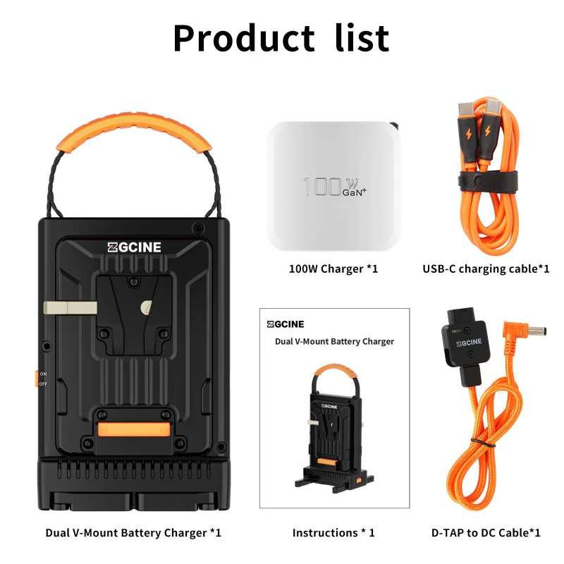 Charger for Dual V-Mount Battery with hot switching - Afbeelding 6