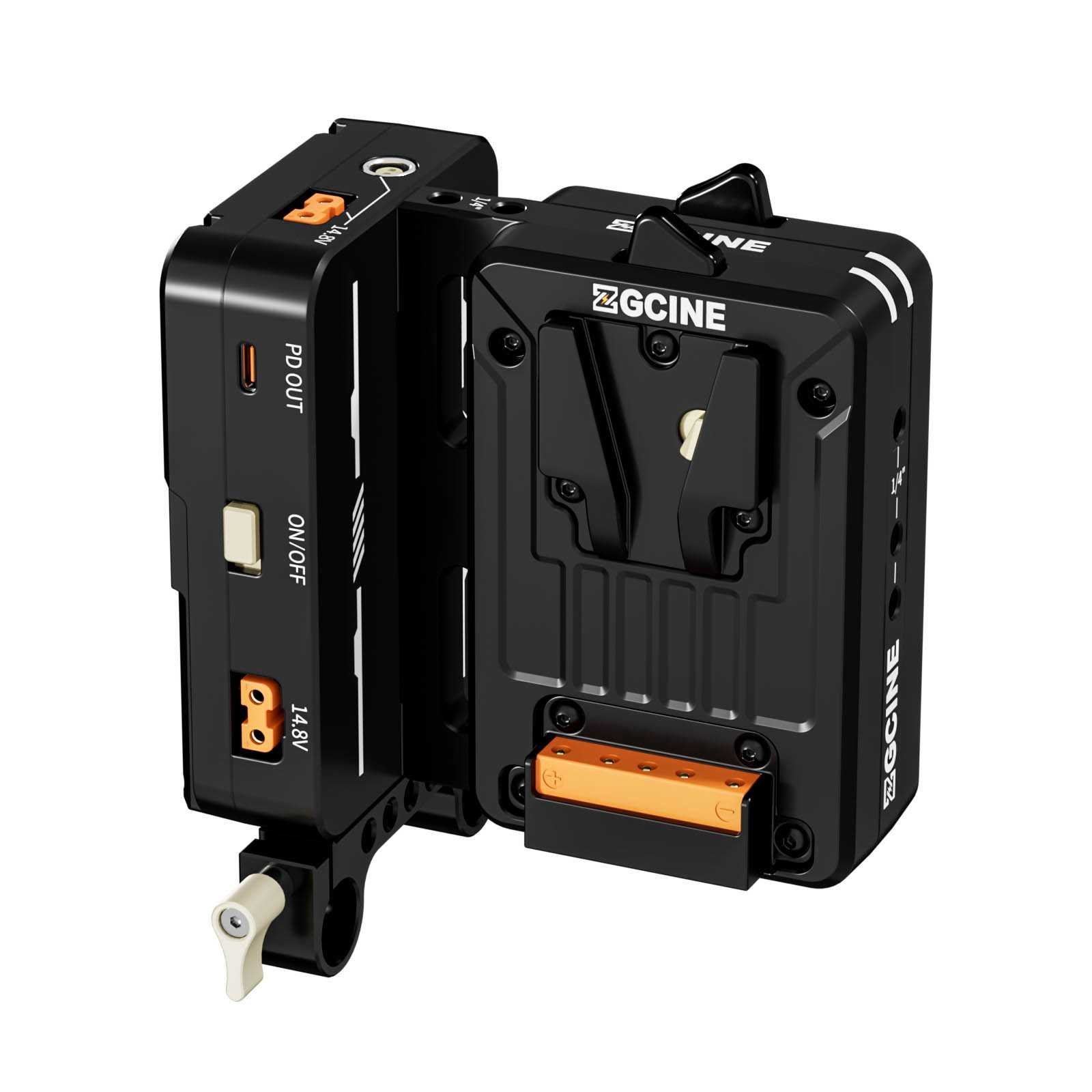 V-Mount Plate sharkfin with hot switching - Afbeelding 2