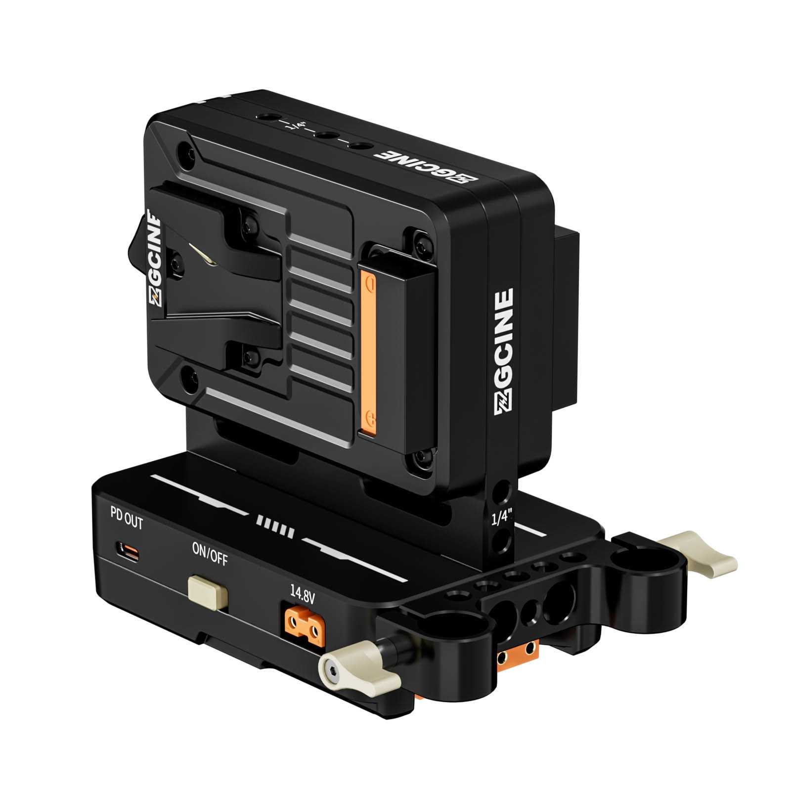 V-Mount Plate sharkfin with hot switching - Afbeelding 3
