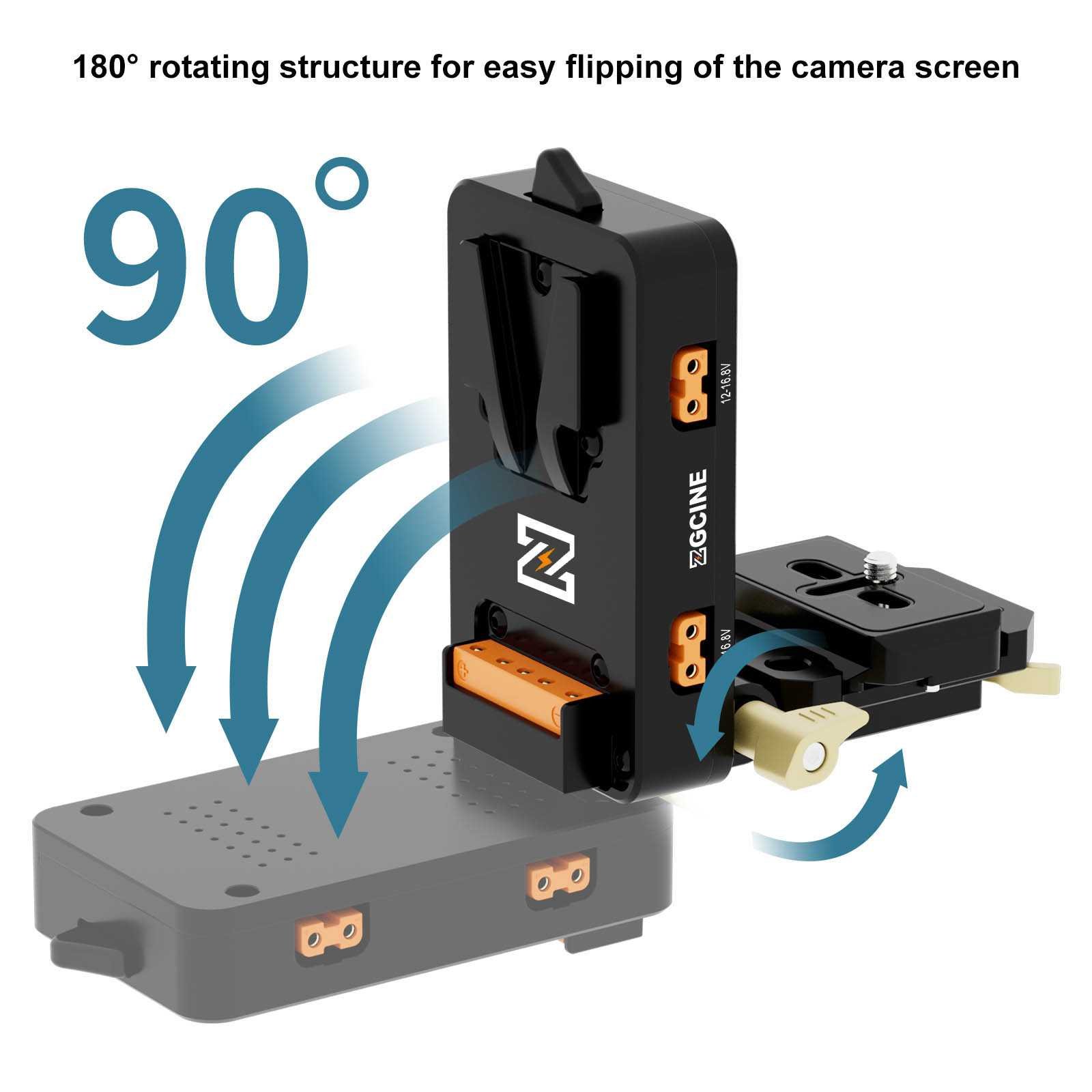 V-Mount Plate Quick Release - Afbeelding 10