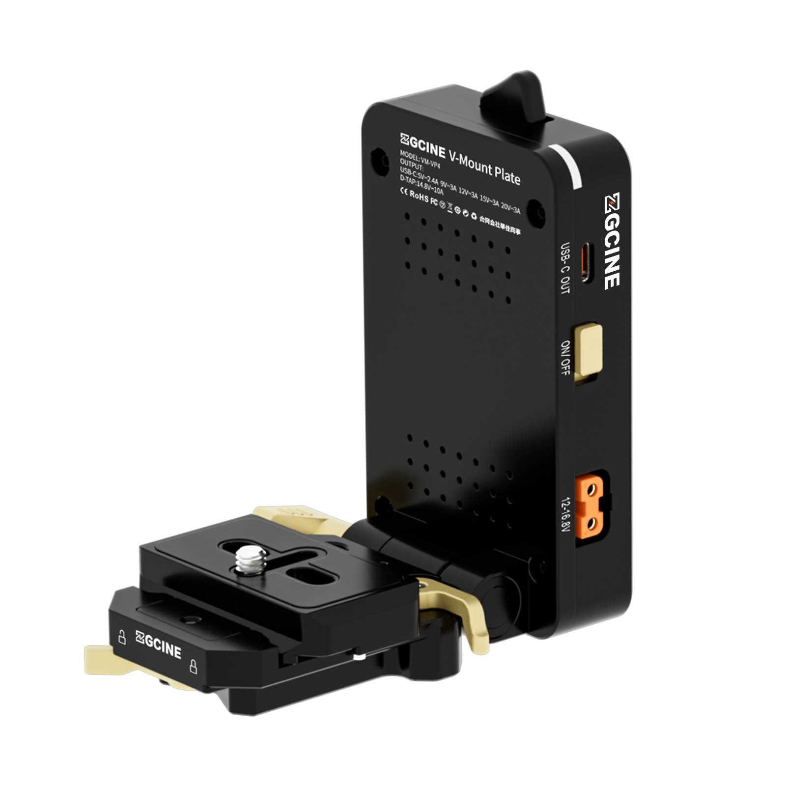 V-Mount Plate Quick Release - Afbeelding 2