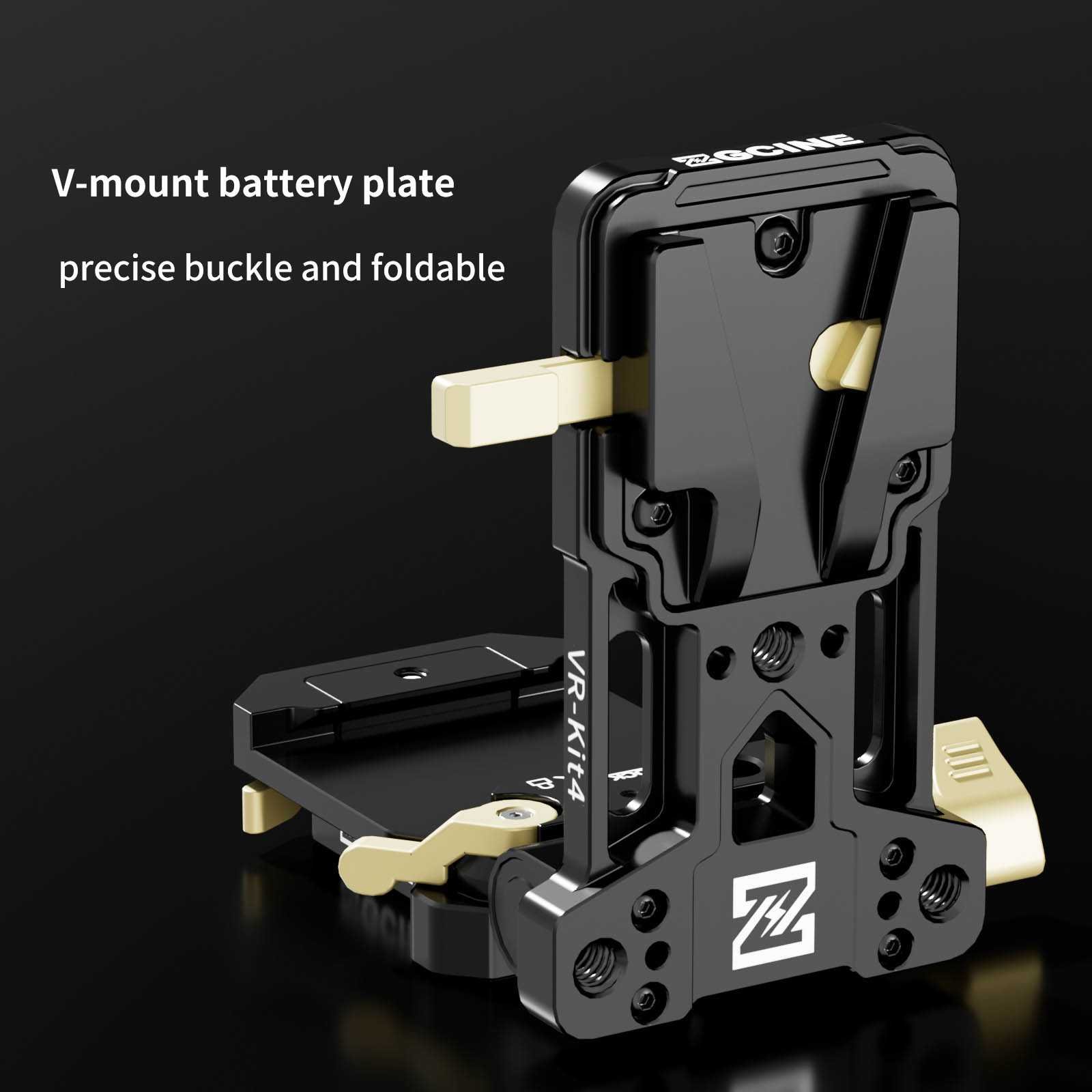 V-mount plate with arca swiss QR plate - Afbeelding 2