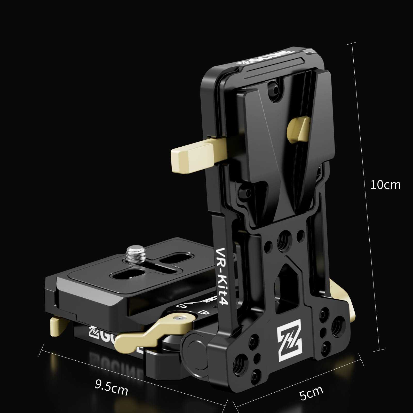 V-mount plate with arca swiss QR plate - Afbeelding 8
