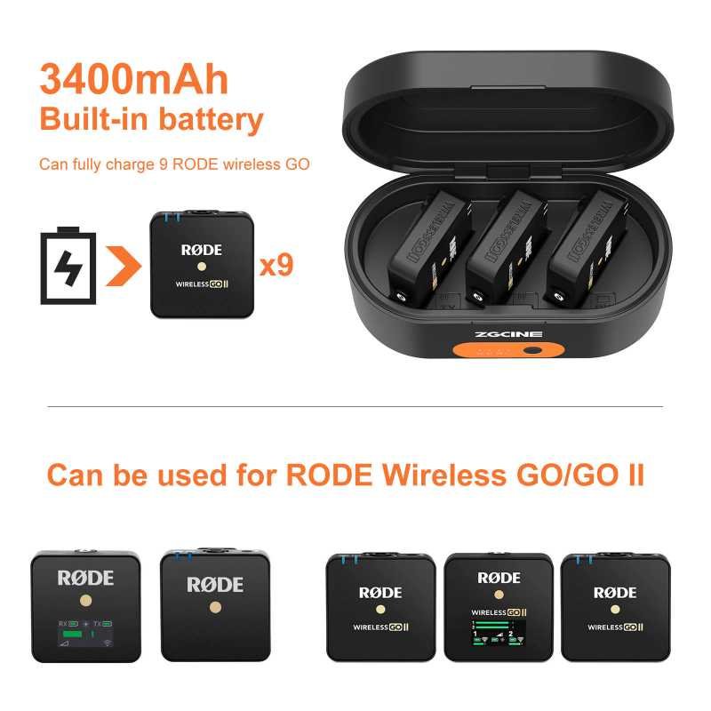 Charging case for Rode Wireless GO Battery - Afbeelding 3