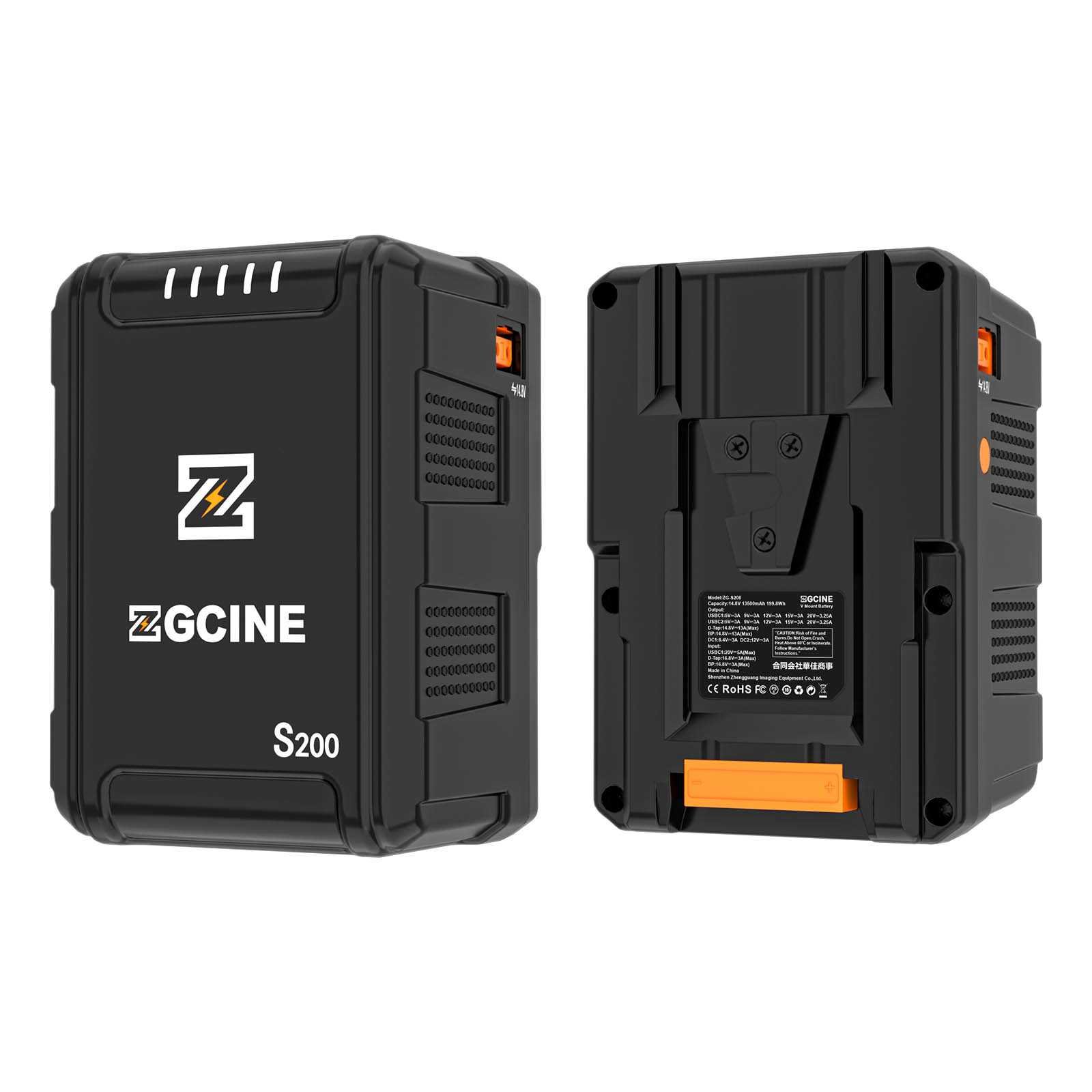 V-Mount Battery 200Wh S-series - Afbeelding 2