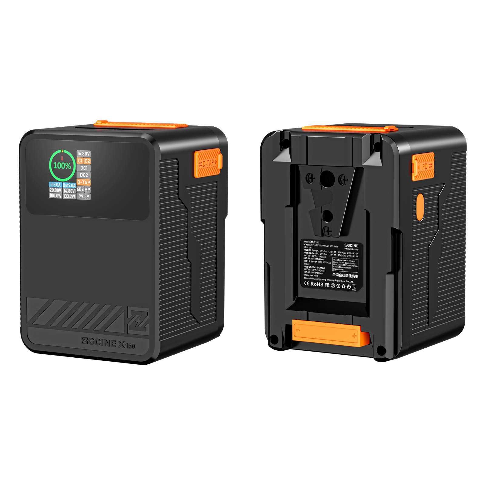 V-Mount Battery 156Wh X-series - Afbeelding 4
